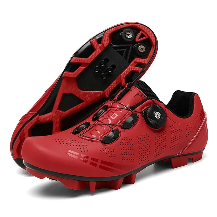 Scarpa da Ciclismo Uomo | Ultra Leggera & Traspirante | Adatta per Strada