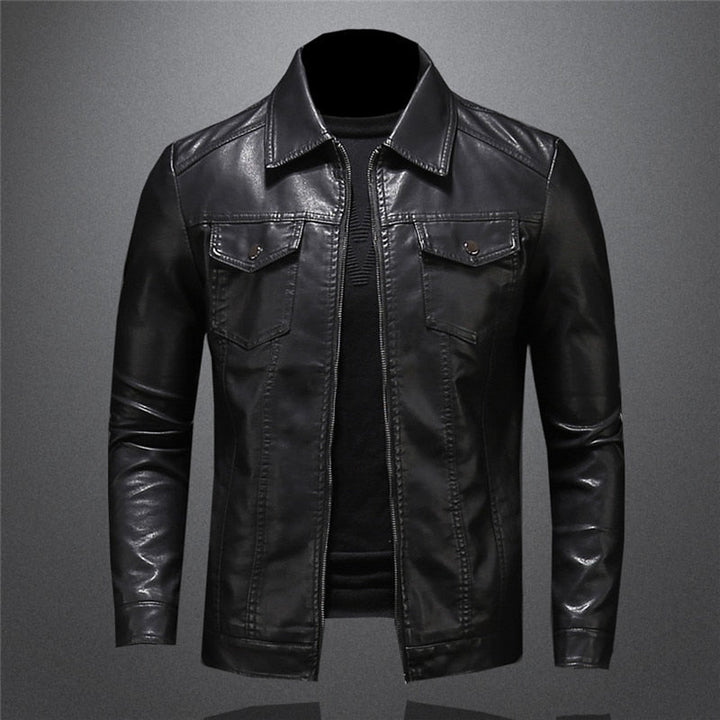 Giacca Invernale Uomo | Giacca in Ecopelle Classica | Stile e Comfort