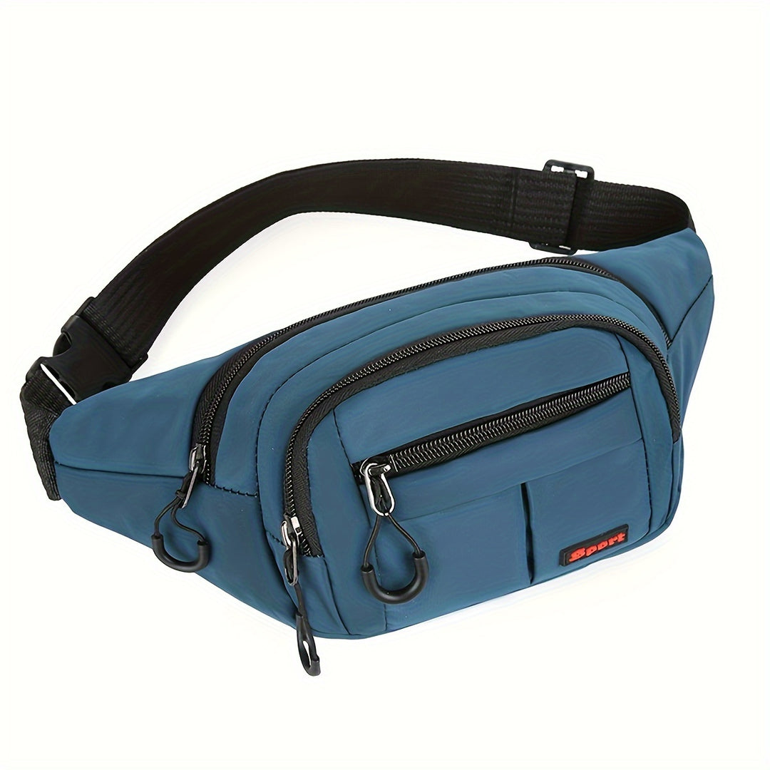 Borsa a vita da uomo | Multifunzionale e resistente | Grande capacità e design sportivo