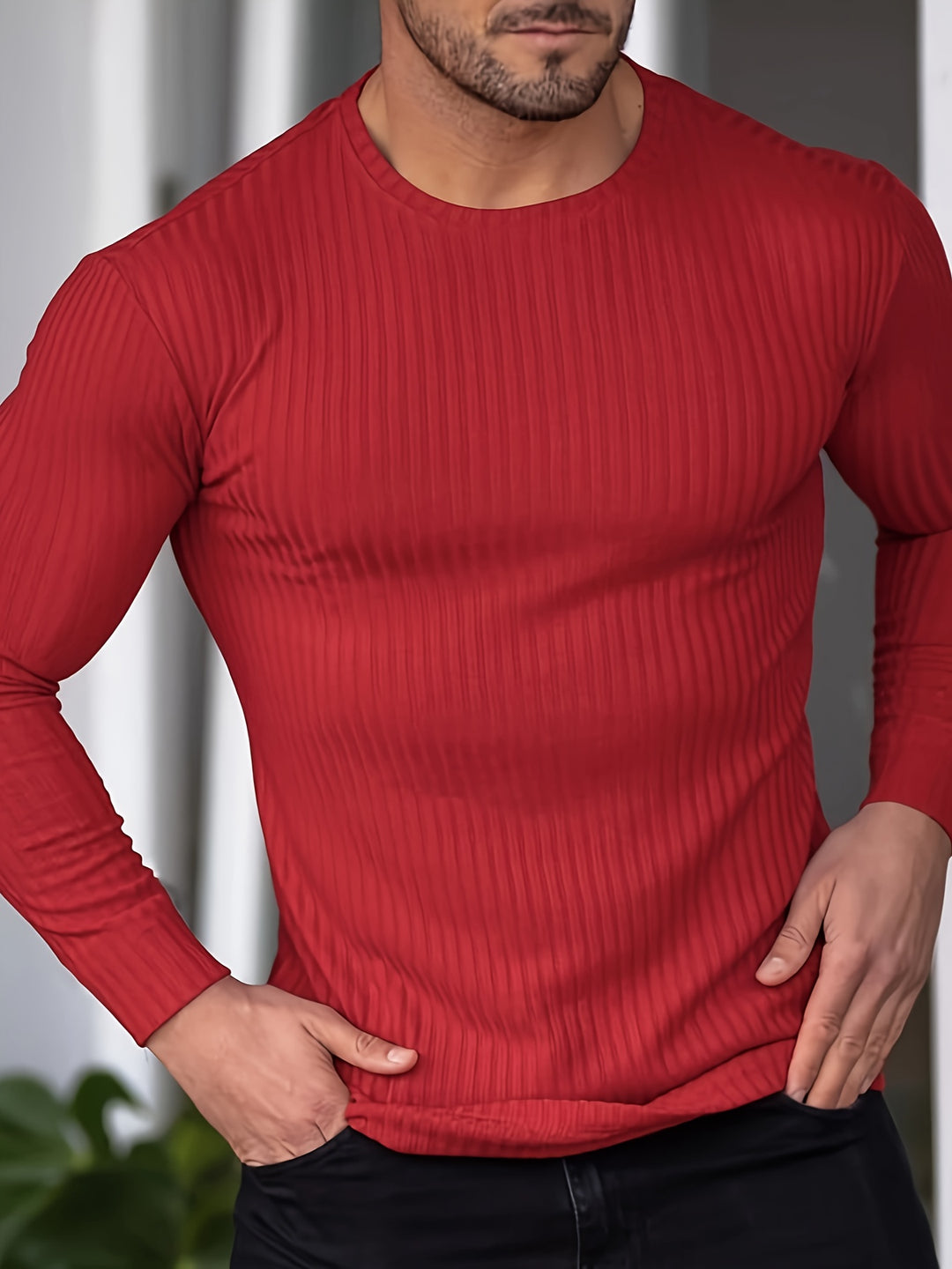 Maglietta da Uomo | Unita e Traspirante | Maniche Lunghe | Comfort Casual