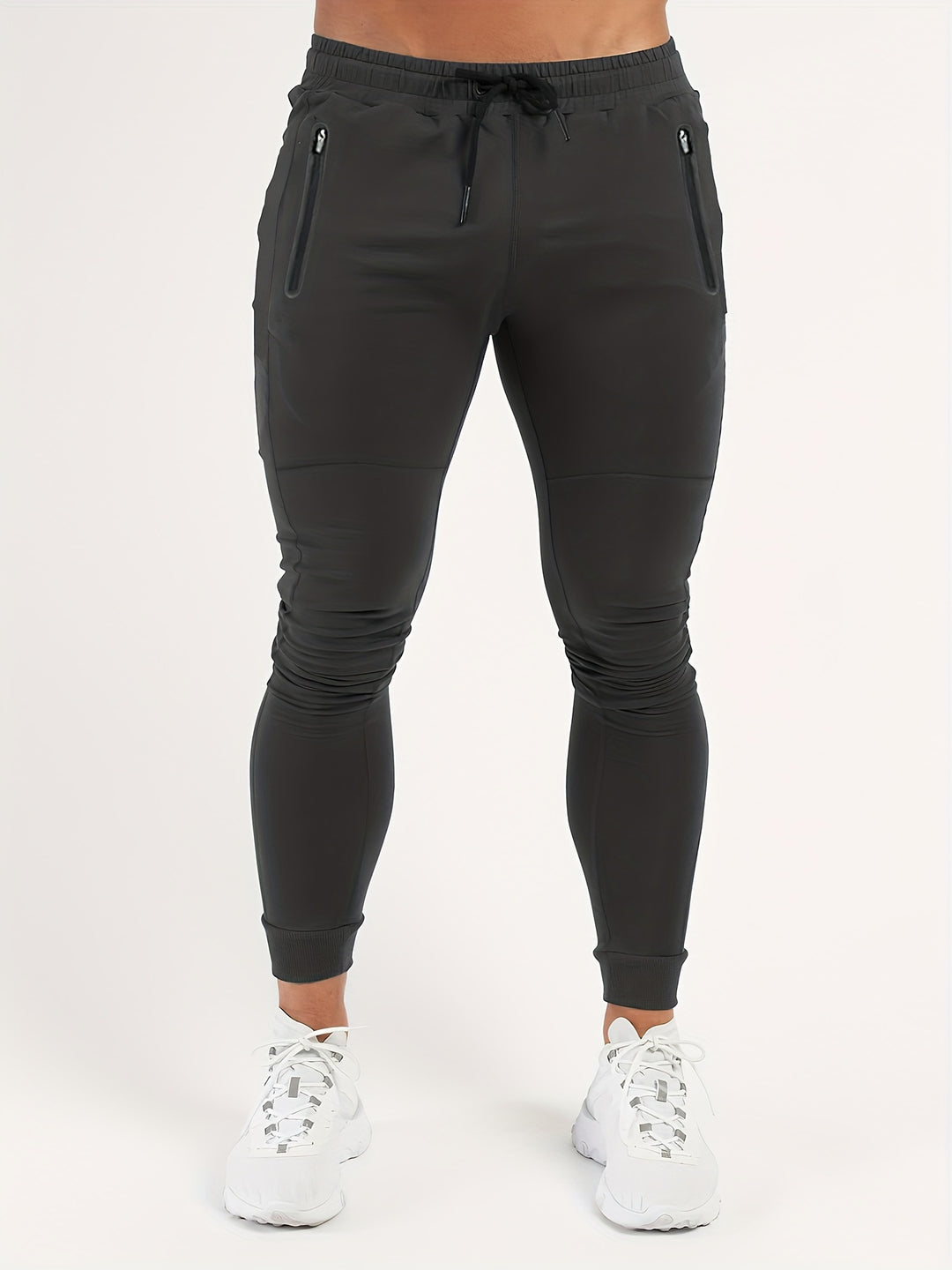 Pantaloni Sportivi da Uomo | Asciugatura Rapida & Leggeri | Corda di Regolazione | Vestibilità Slim
