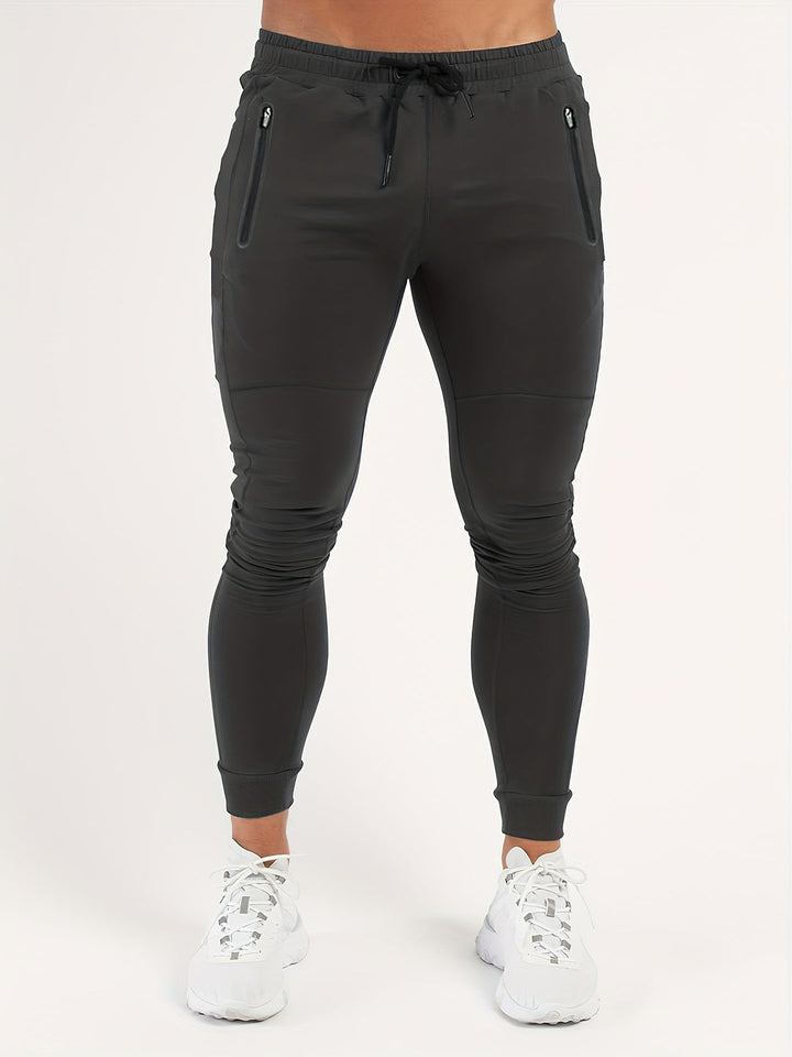 Pantaloni Sportivi da Uomo | Asciugatura Rapida & Leggeri | Corda di Regolazione | Vestibilità Slim
