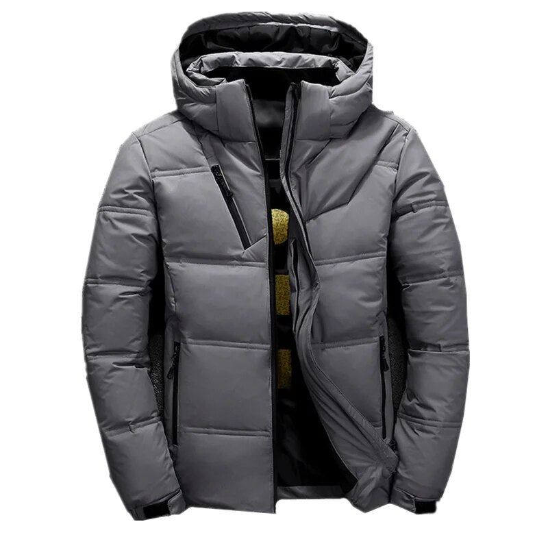 Giubbotto Uomo Invernale | Parka Caldo con Cappuccio