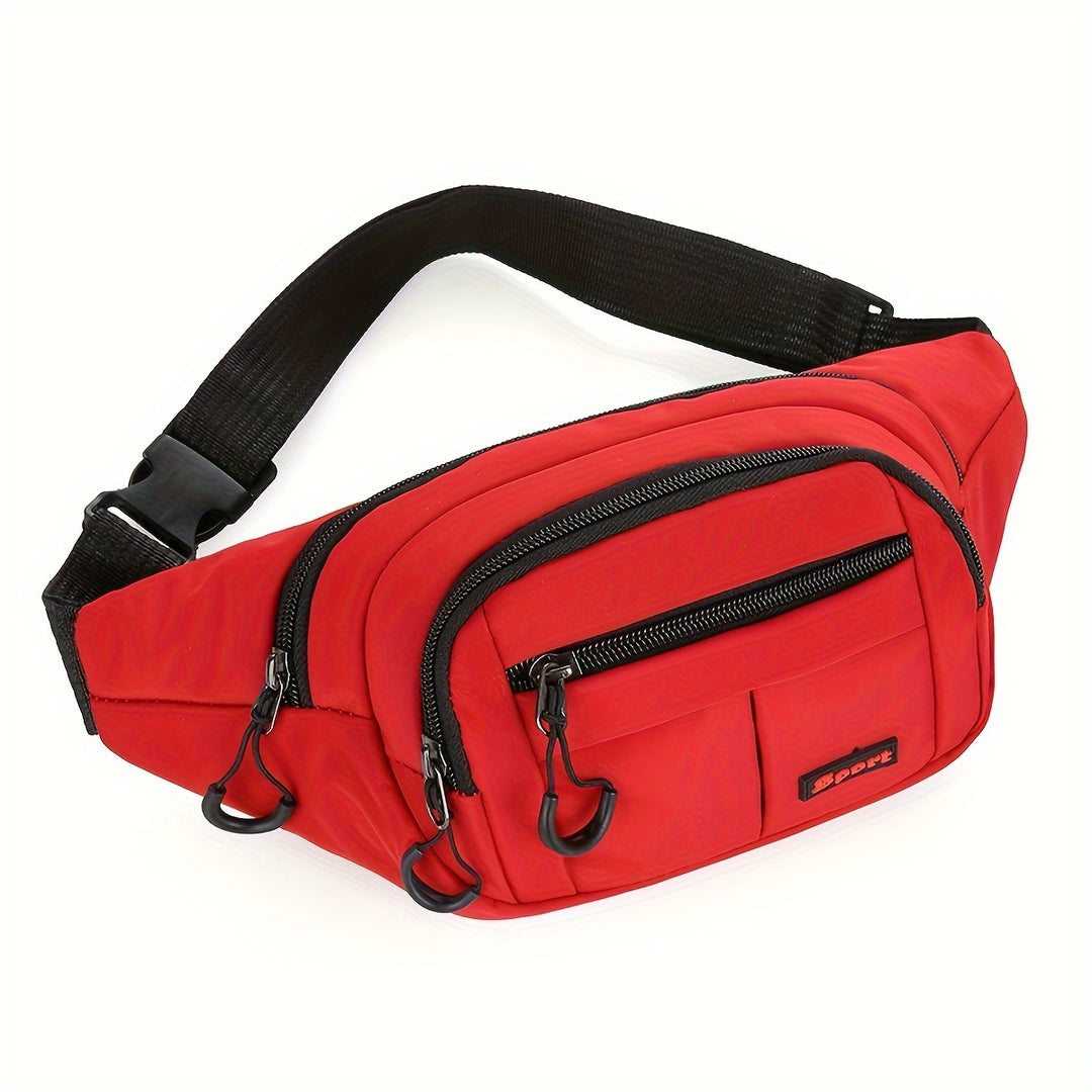 Borsa a vita da uomo | Multifunzionale e resistente | Grande capacità e design sportivo