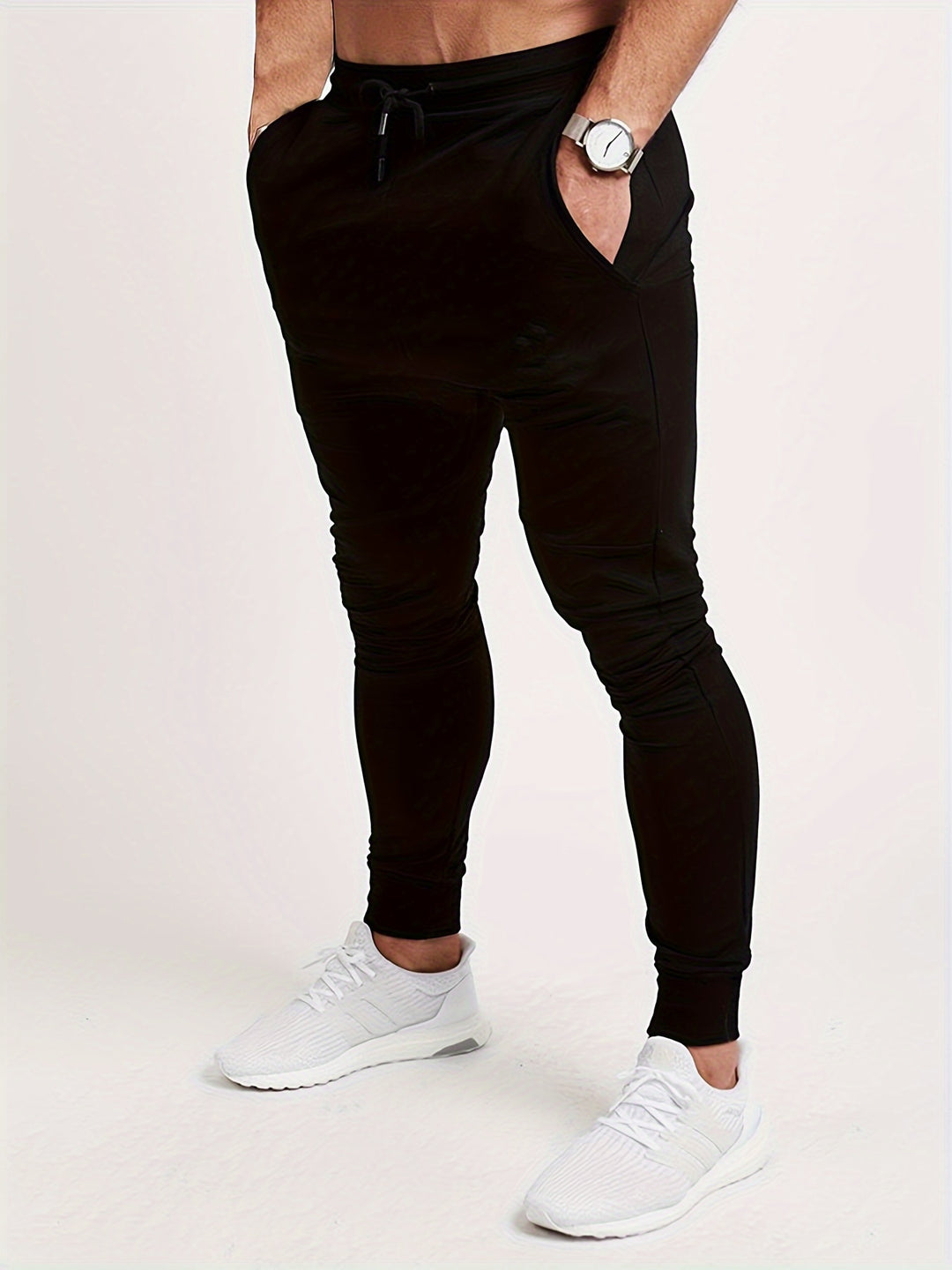Pantaloni Sportivi da Uomo | Leggeri e Stretch | Leggings Corti Casual