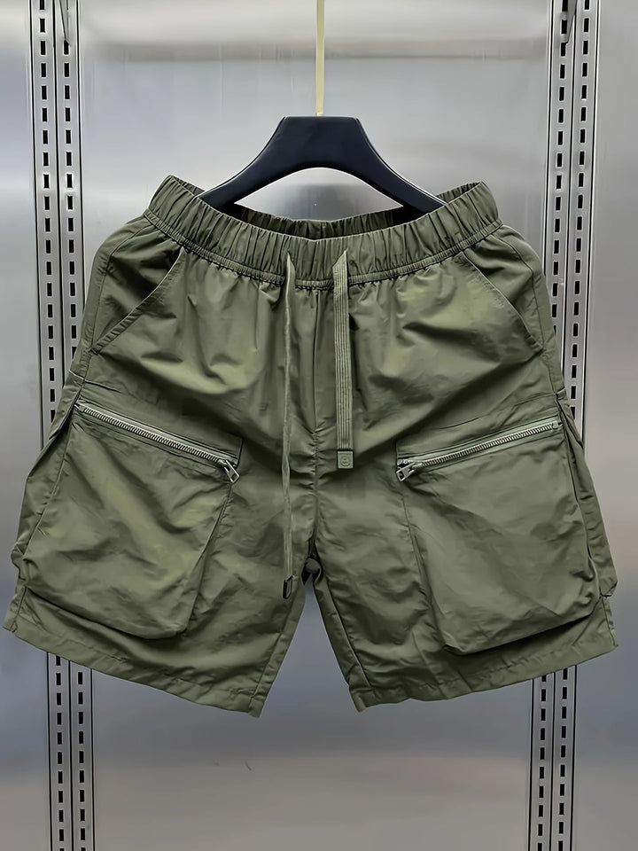Pantaloni Corti da Uomo | Stampa Retro | Vestibilità Ampia & Molteplici Tasche | Leggeri