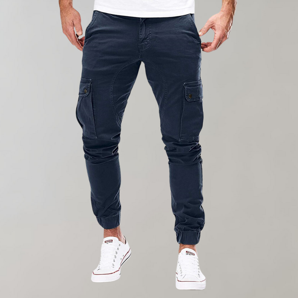 Pantaloni Cargo Slim Uomo | Cotone Premium | Stile Casual & Vestibilità Moderna