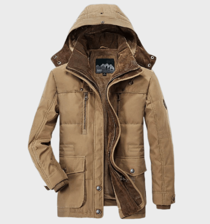Parka Invernale Uomo | Lungo con Cappuccio | Extra Caldo