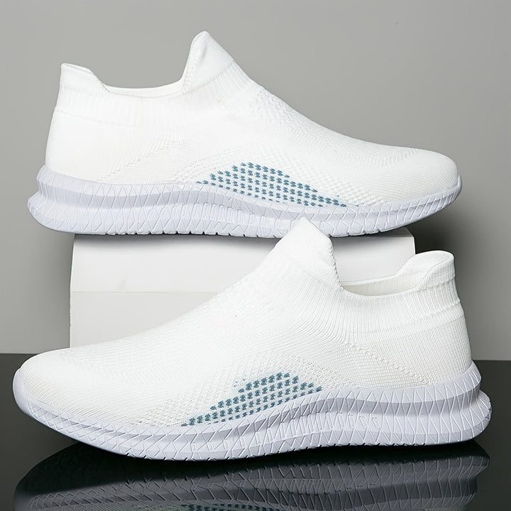 Scarpe Slip-On da Uomo | Traspiranti & Leggere | Suola Antiscivolo in EVA | Per Primavera & Estate