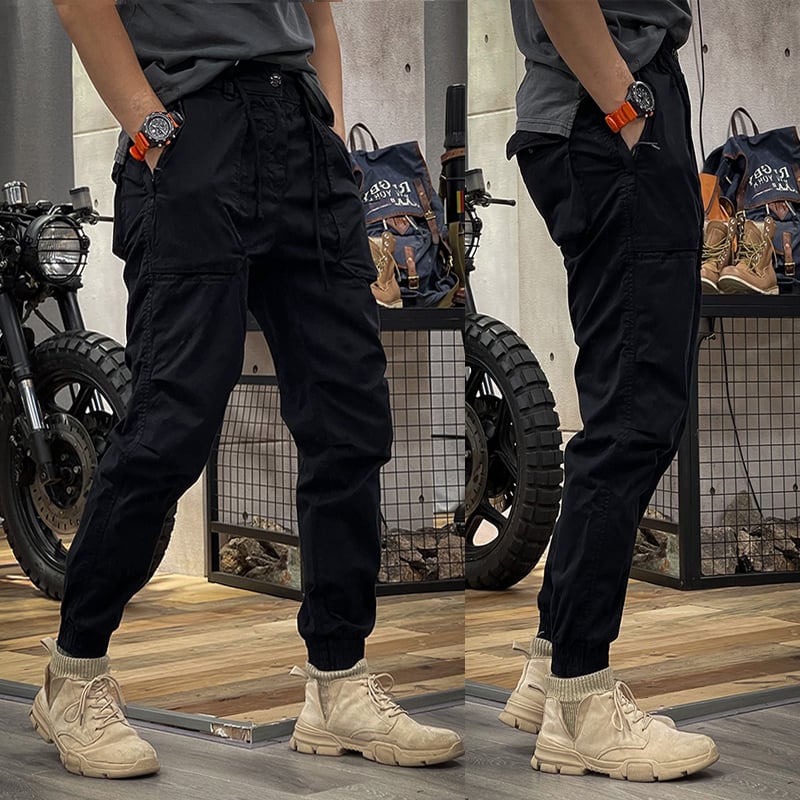 Pantaloni Cargo Uomo | Elasticizzati & Funzionali | Comfort per Ogni Giorno | Outdoor & Casual