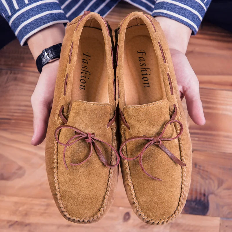 Mocassini da Uomo | Vera Pelle | Suola Morbida & Comfort | Scarpe Casual