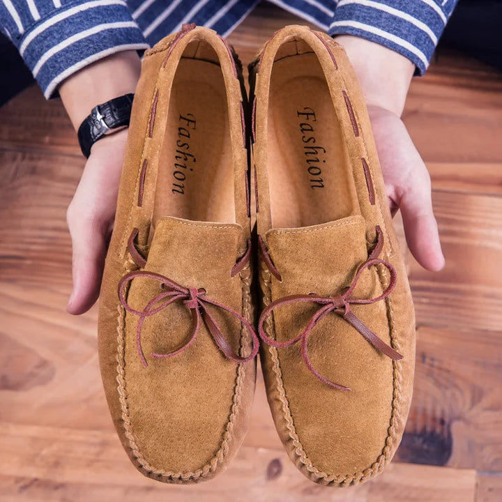 Mocassini da Uomo | Vera Pelle | Suola Morbida & Comfort | Scarpe Casual