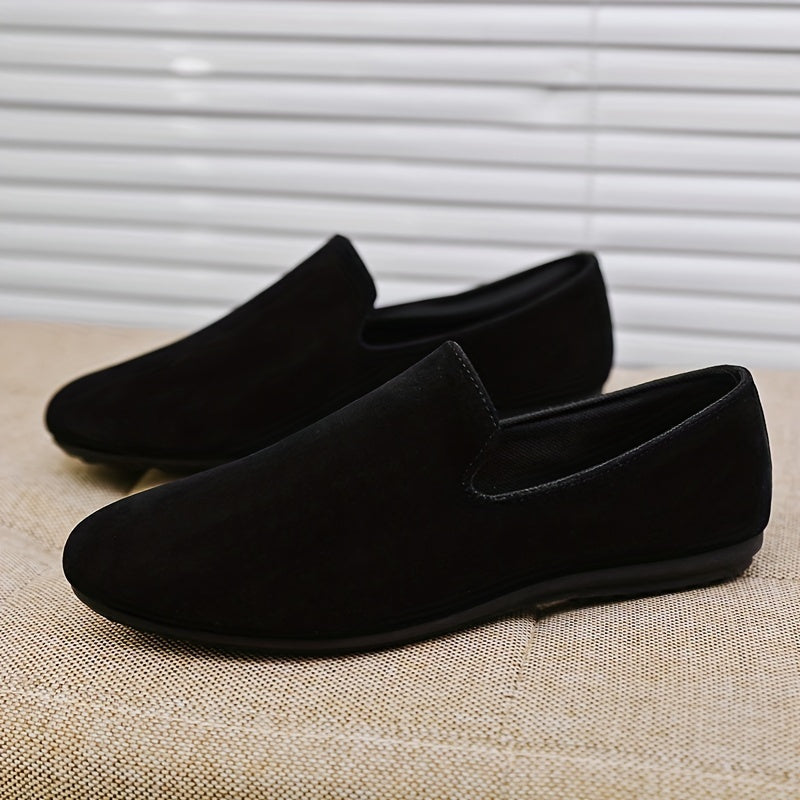 Mocassini da Uomo | Slip-On Casual | Leggeri e Confortevoli | Nero