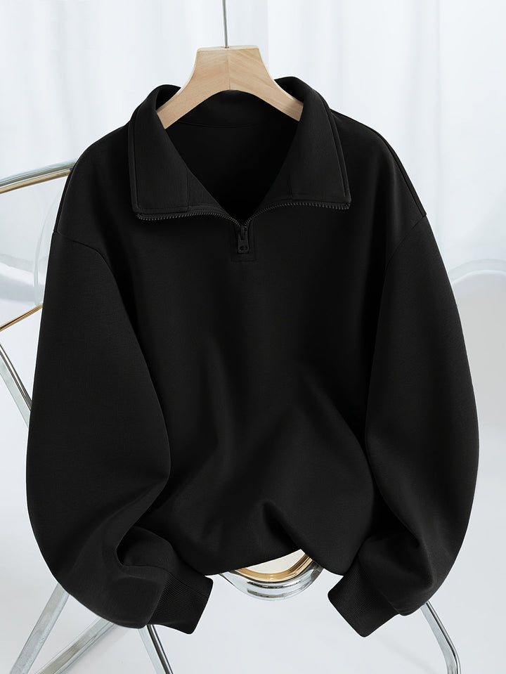 Maglione Casual Uomo | Leggero & Traspirante | Mezza Zip Resistente | Primaverile/Autunnale