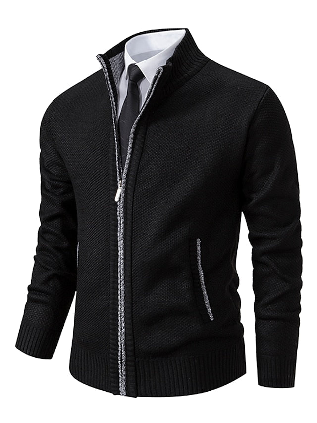 Cardigan da Uomo | Maglioni Uomo Zip-up Caldo | Stile e Comfort