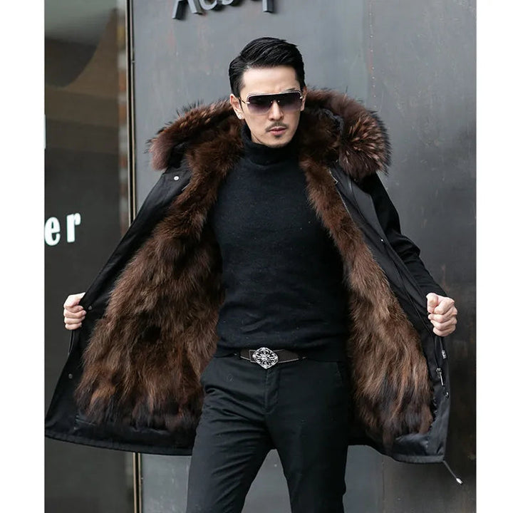 Giacca Invernale Uomo | Parka Uomo Imbottito | Giacca Calda e Comoda