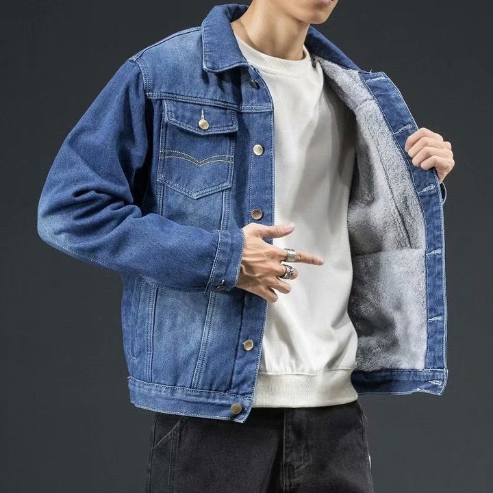 Giacca in Denim | Look Timeless & Audace | Tessuto Jeans Premium & Design Unico