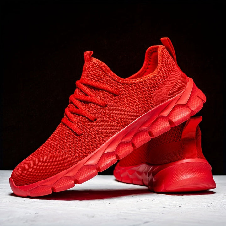 Sneakers Uomo | Traspiranti e Leggere | Design in Mesh alla Moda | Scarpe da Corsa Confortevoli