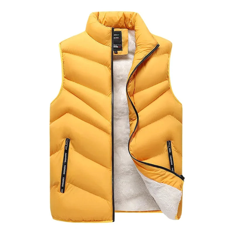 Felpa con cappuccio | Gilet Invernale | Bodywarmer Senza Maniche