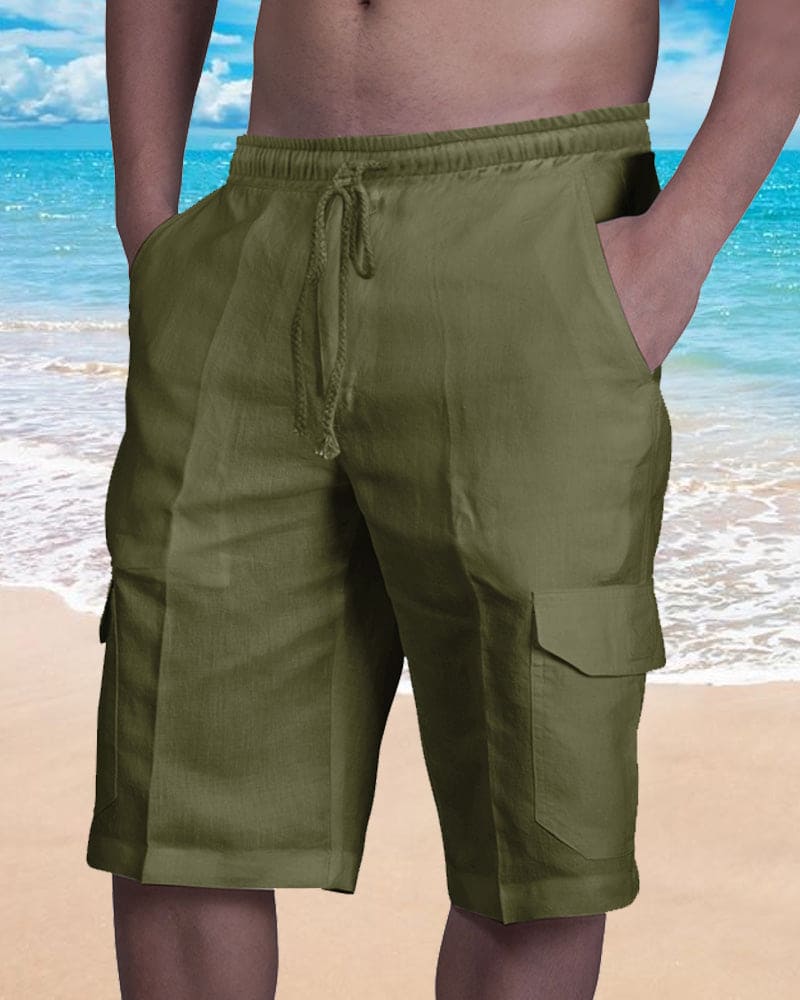 Shorts in Lino da Uomo | Leggeri & Versatili | Comfort Estivo