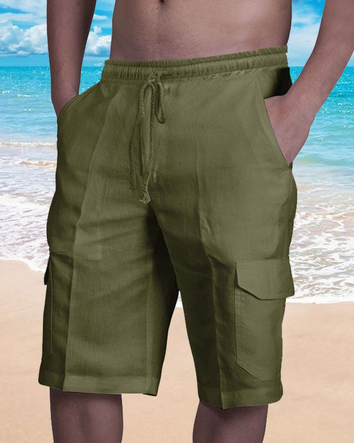 Shorts in Lino da Uomo | Leggeri & Versatili | Comfort Estivo