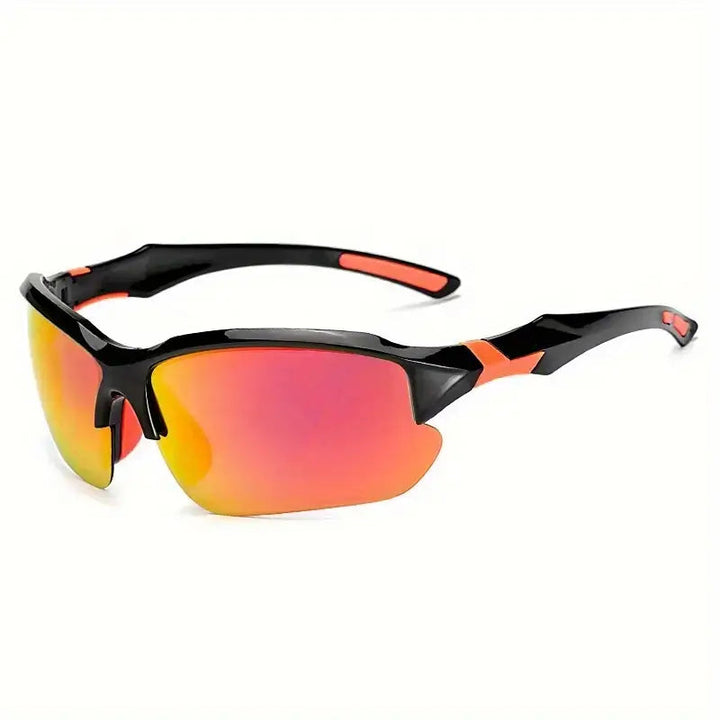 Occhiali Sportivi da Uomo | Polarizzati | Resistenti al Vento & UV400 | Telaio in Policarbonato