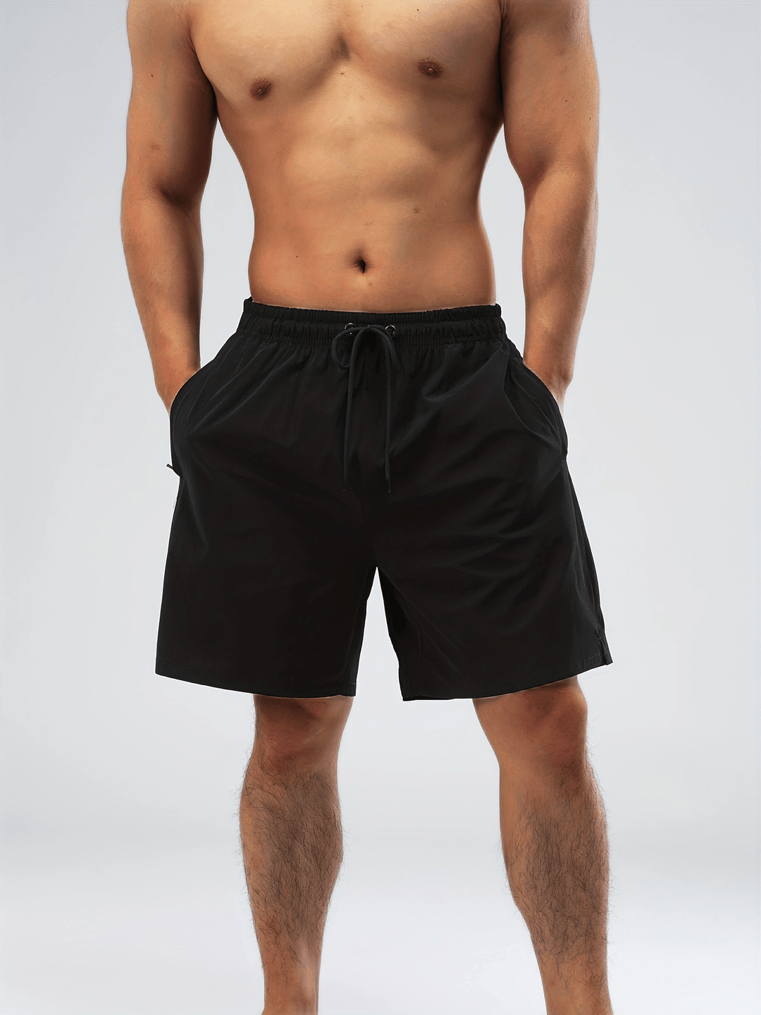 Costume da bagno da uomo | Monocromatico & Asciugatura Rapida | Fit Mid-Stretch | Poliestere