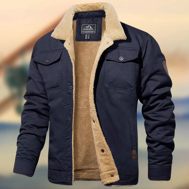 Giacca da uomo | Imbottita antivento invernale | Comoda e calda
