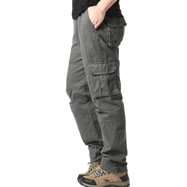 Pantaloni Cargo Uomo | Comodi & Casual | Ideali per Lavoro e Outdoor