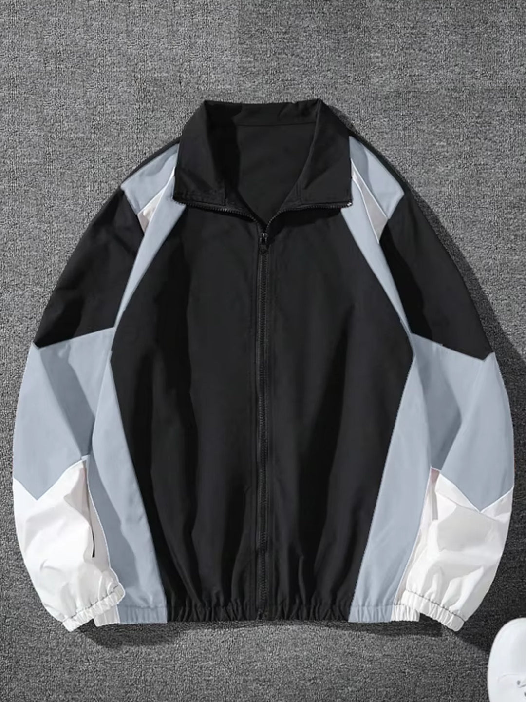 Giacca da Uomo | Outdoor | A Blocchi di Colore | Leggera & Antivento | Primavera/Autunno