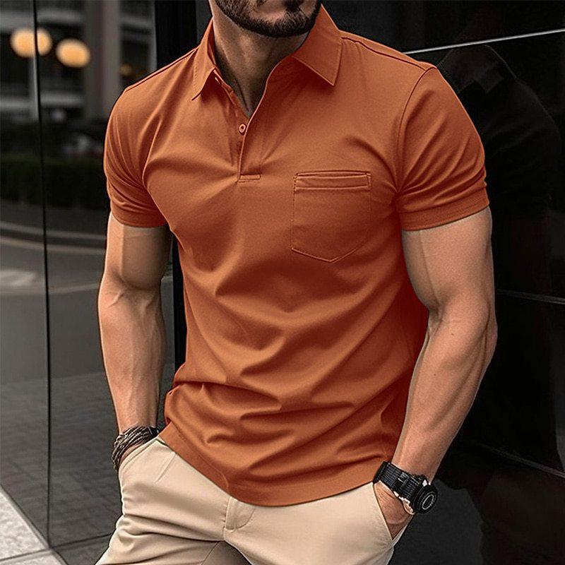 Polo da Uomo | Slim Fit Sportiva | Morbida e Traspirante | Cotone & Poliestere