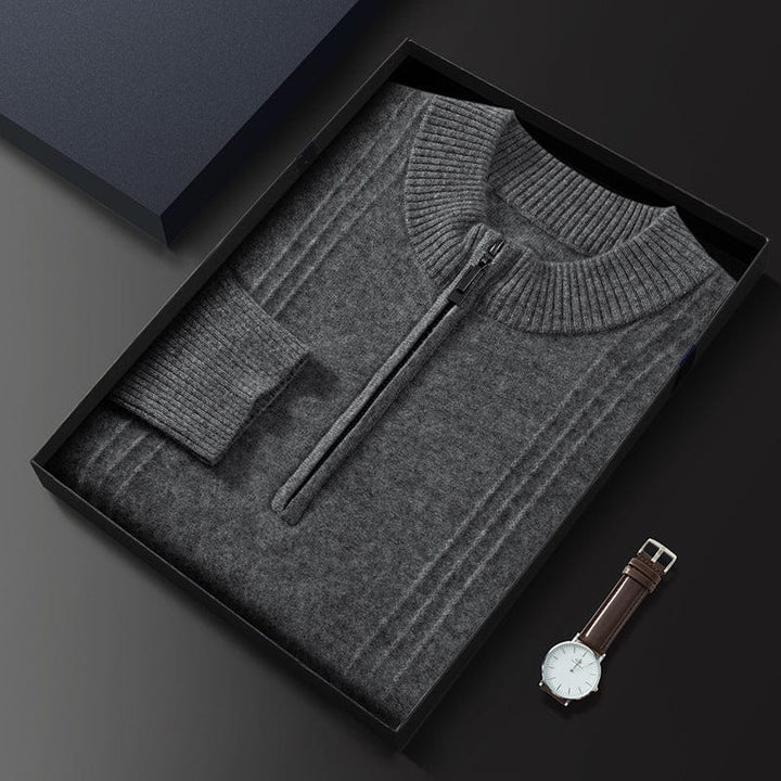 Maglione Uomo Invernale | Collo Alto | Maglia Morbida Fine