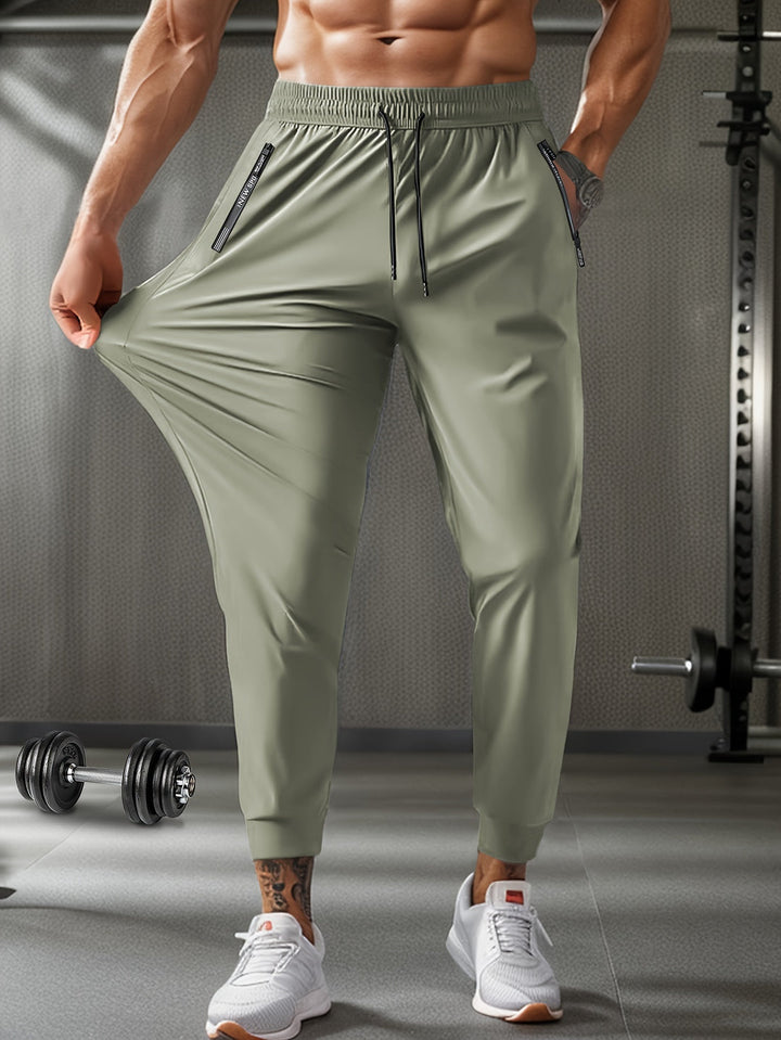 Pantaloni da Jogging Uomo | Vestibilità Normale | Traspiranti & Elasticizzati | Tasche Pratiche
