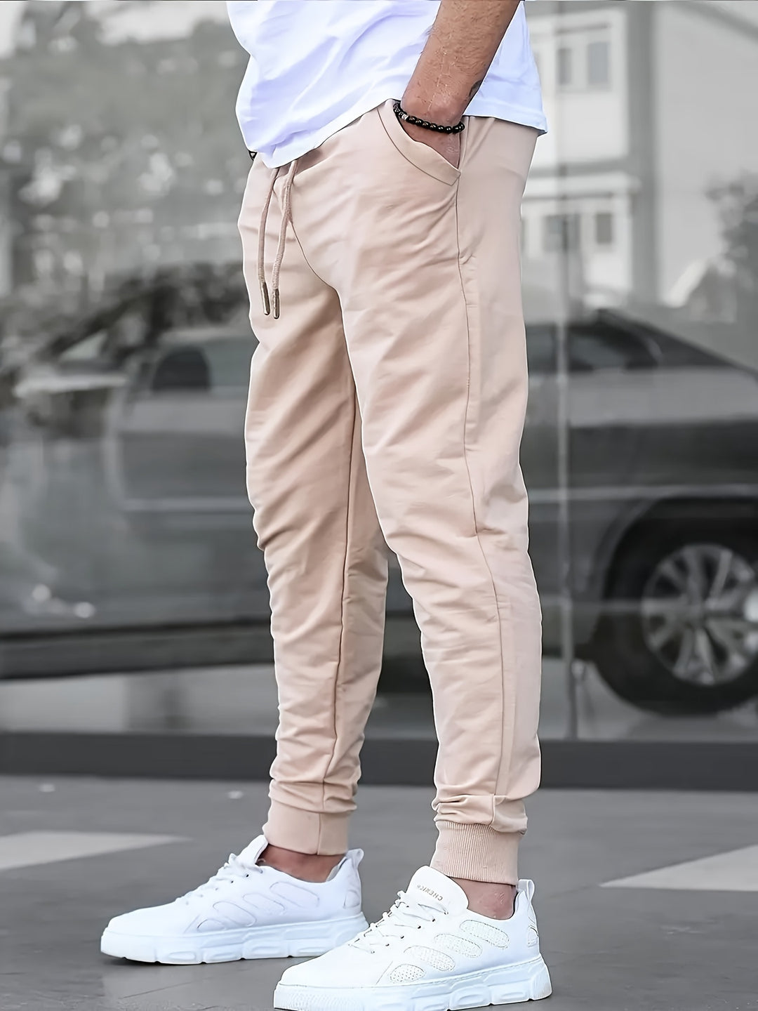 Pantaloni Sportivi da Uomo | Leggeri & Traspiranti | Coulisse & Slim-Fit