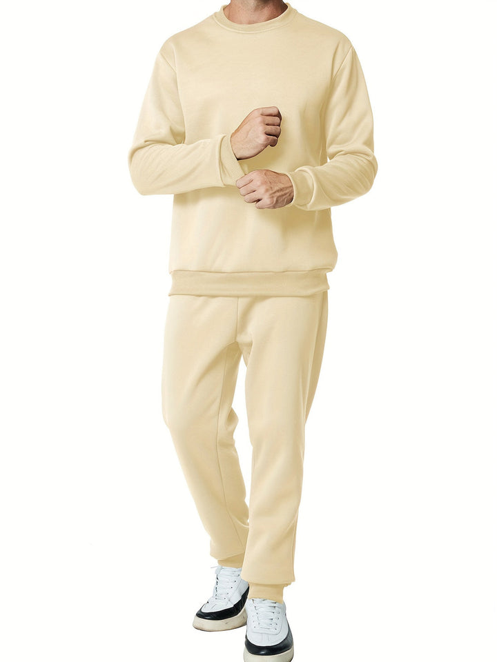 Set Streetwear da Uomo | Caldo e Moderno | Felpa e Pantaloni | Autunno e Inverno