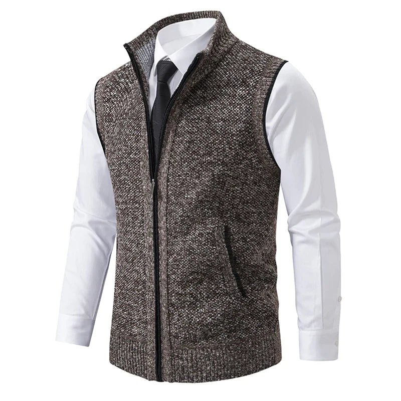 Maglioni Uomo | Classico Maglione con Rzip | Morbido e Caldo