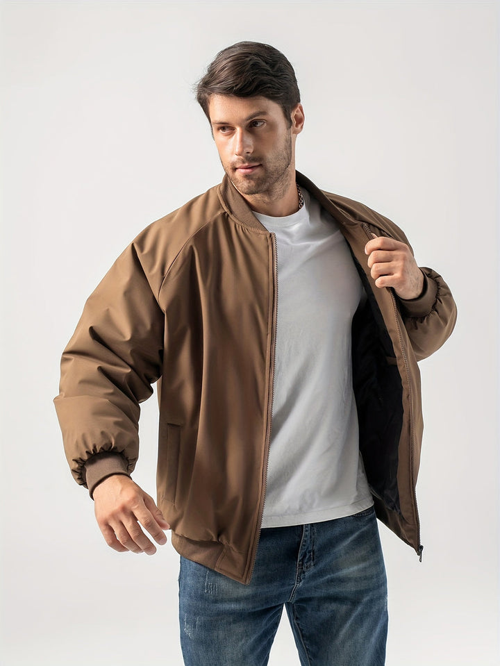 Giacca Leggera da Uomo | Casual & Sportiva | Collo alla Baseball Versatile