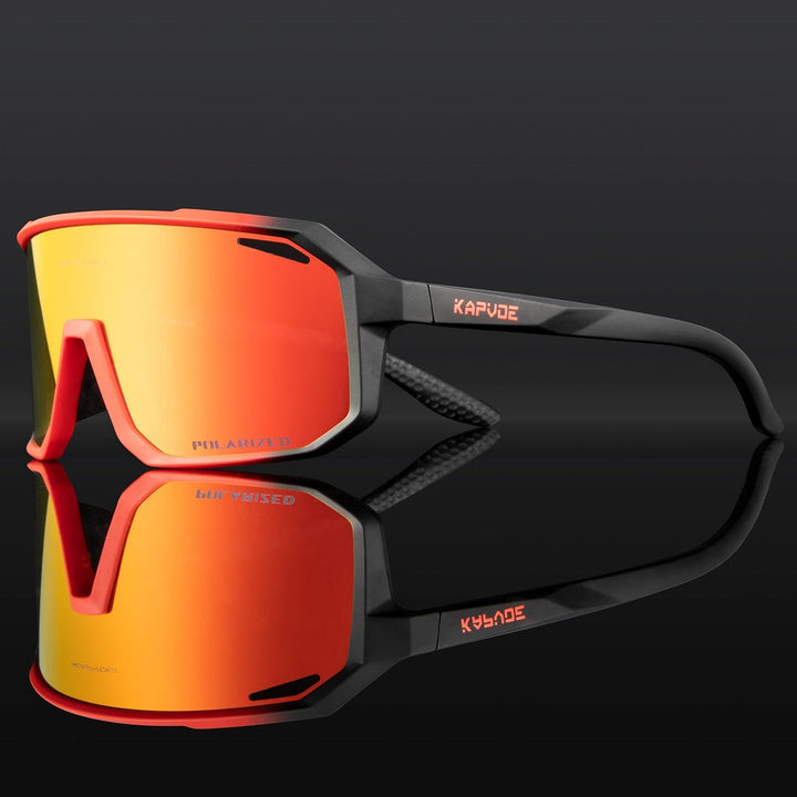 Occhiali da sole da uomo | Ultra leggeri & Polarizzati | Protezione UV400 | Design sportivo dinamico