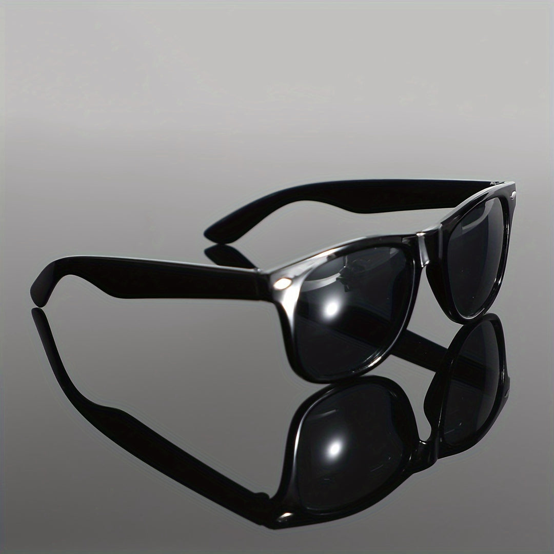 Occhiali da sole da uomo | Stile Vintage | Montatura in PC con Rivestimento Antiriflesso | Comfort Quotidiano