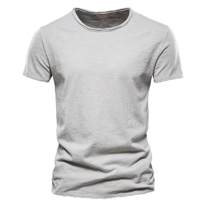 T-shirt da uomo | Vestibilità Slim Fit | Cotone Traspirante | Manica Corta | Top Casual