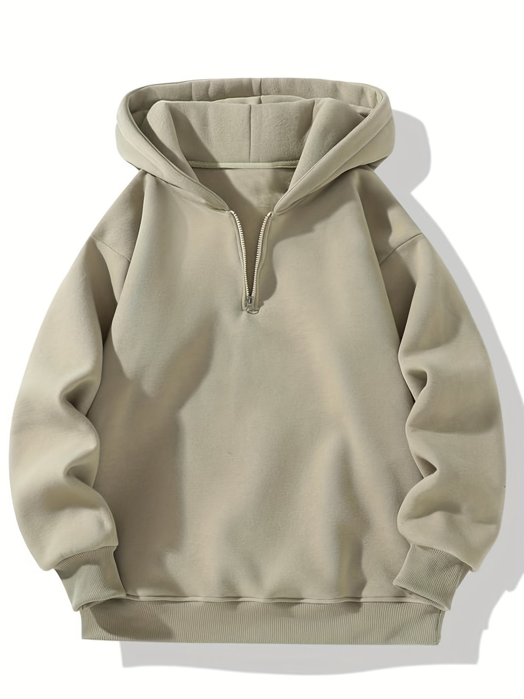 Hoodie da Uomo | Confortevole e Moderno | Design Morbido con Zip | Tessuto in Poliestere Caldo