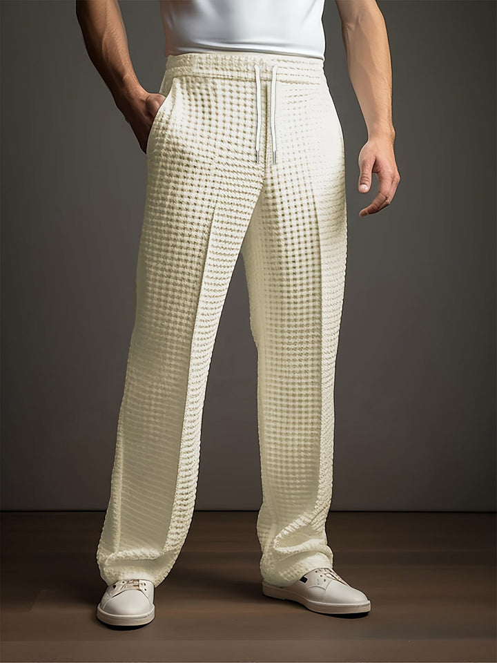 Pantaloni da Uomo | Sostenibili & Testurizzati | Vestibilità Dritta | Stile Streetwear