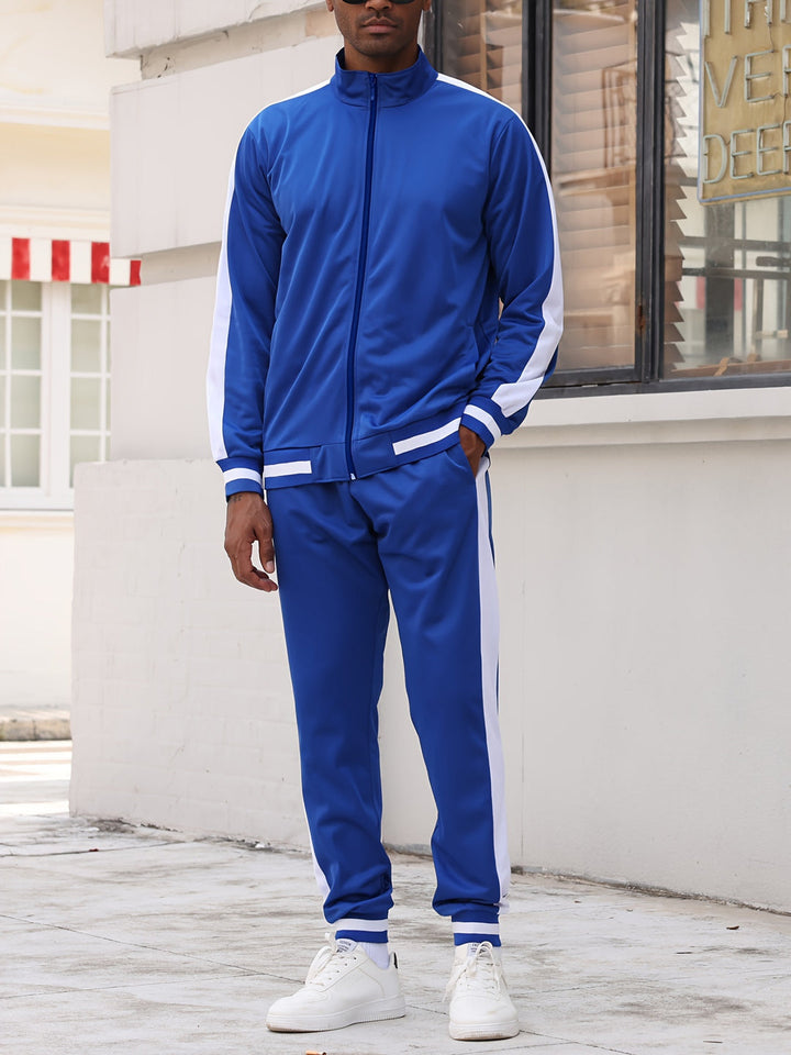 Completo da Allenamento Uomo | Sportivo & Moderno | Stile Casual & Design a Contrasto