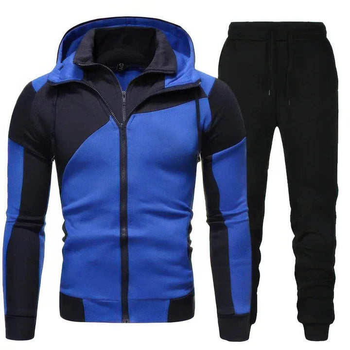 Completo da Uomo | Felpa con Cappuccio & Pantaloni Sportivi | Sportivo & Confortevole | 2 Pezzi