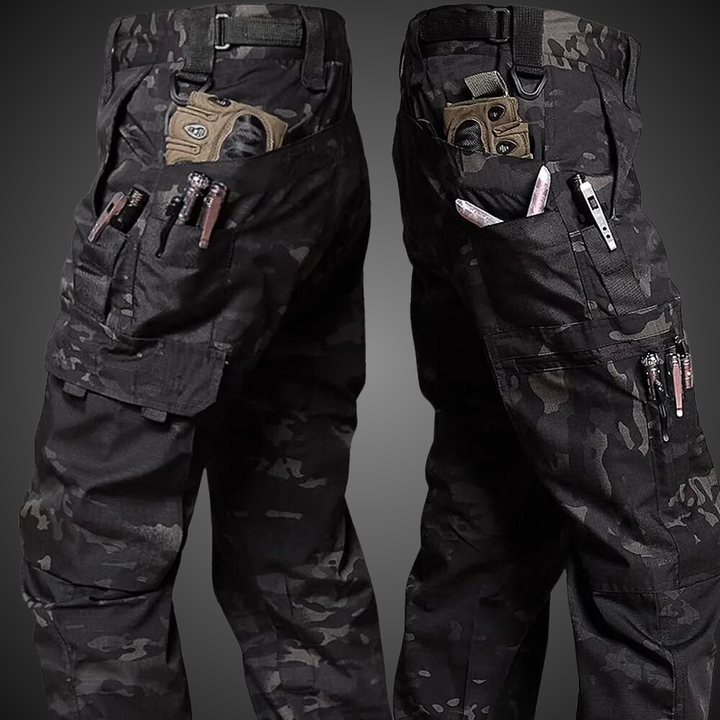 Pantaloni da lavoro tattici da uomo | Impermeabili e resistenti | Pantaloni cargo da outdoor