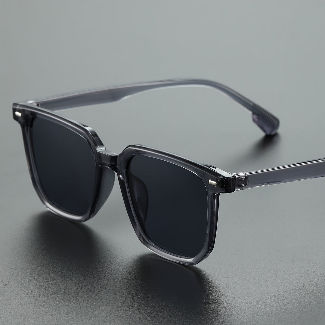 Occhiali da sole da uomo | Montatura quadrata vintage | Sostenibili e leggeri | Eyewear casual