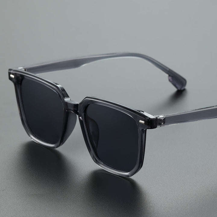 Occhiali da sole da uomo | Montatura quadrata vintage | Sostenibili e leggeri | Eyewear casual