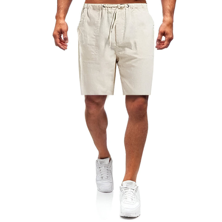 Shorts da Uomo | Stile Estivo Casual | Traspirante & Confortevole | Lino Cotone