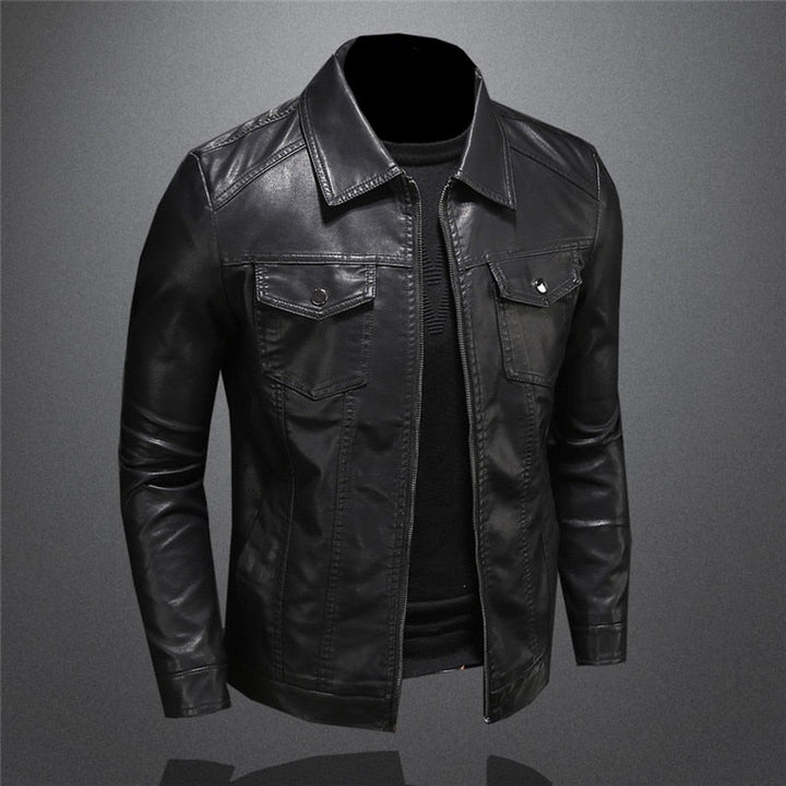 Giacca Invernale Uomo | Giacca in Ecopelle Classica | Stile e Comfort