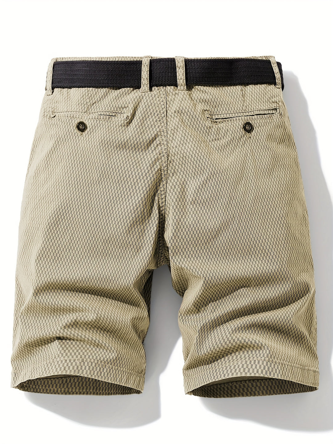Pantaloni Cargo Casual in Mistura di Cotone | Motivo a Righe | Vestibilità Normale